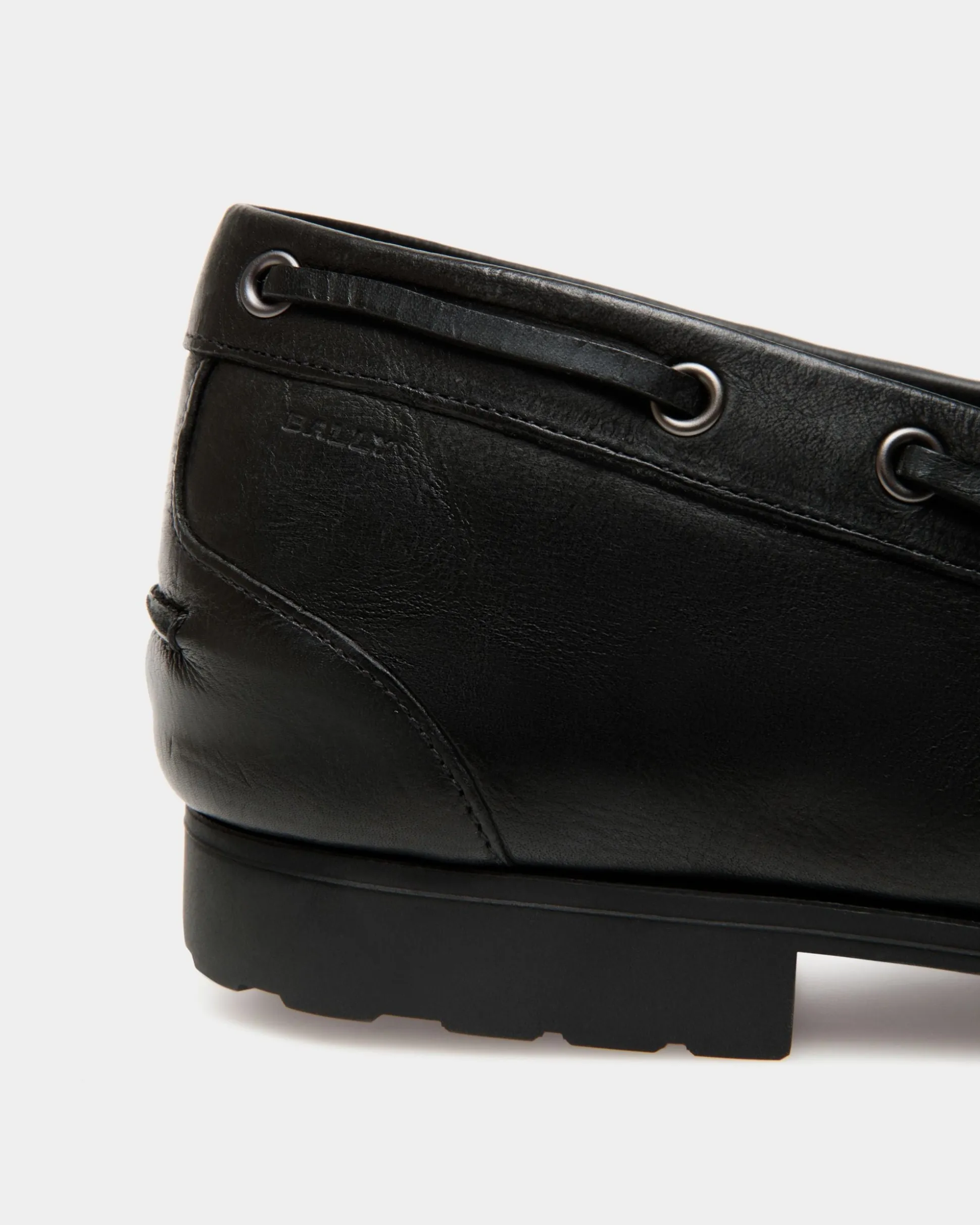 Plume Loafer In Black Leather