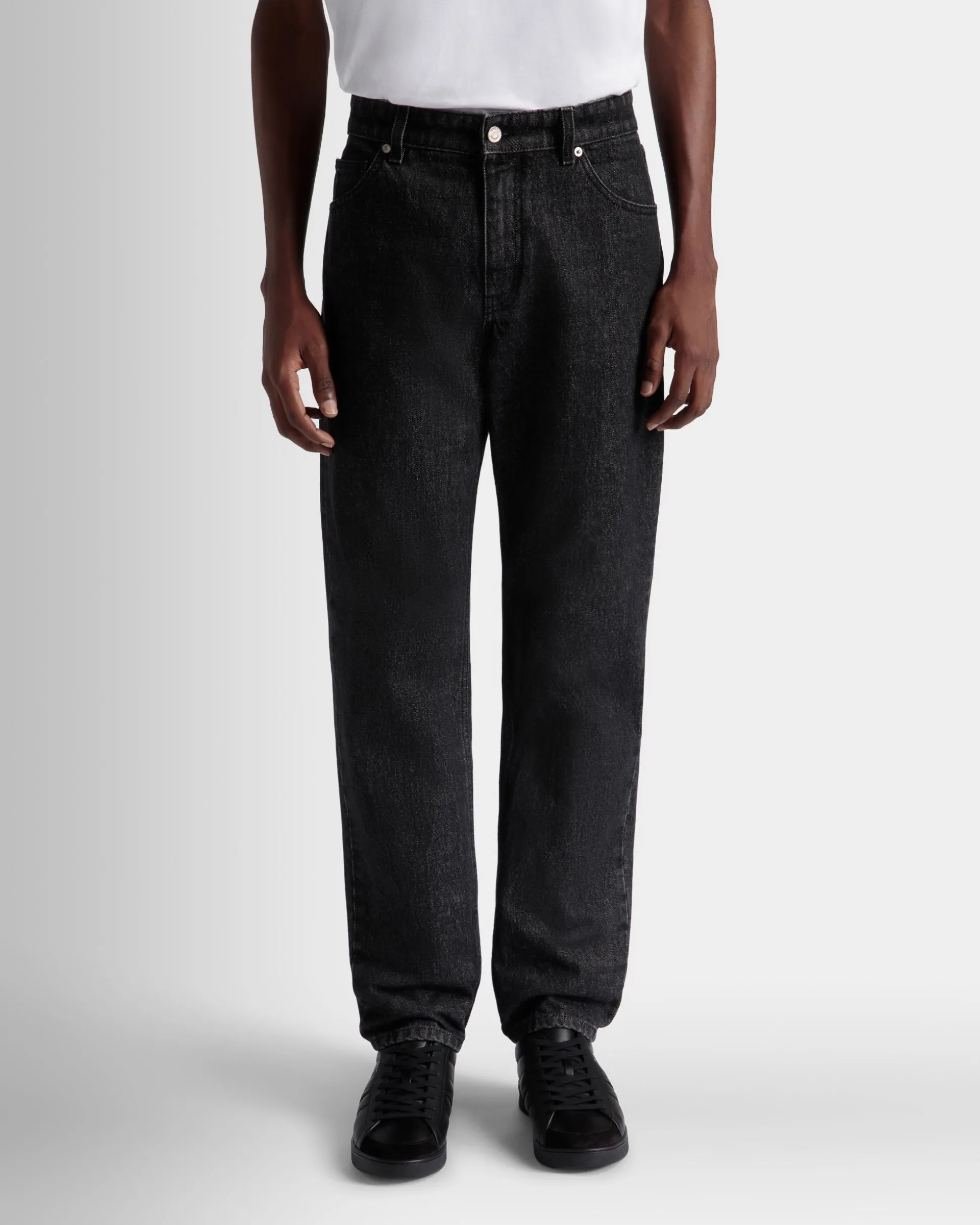5-Pocket Pants In Grey Cotton