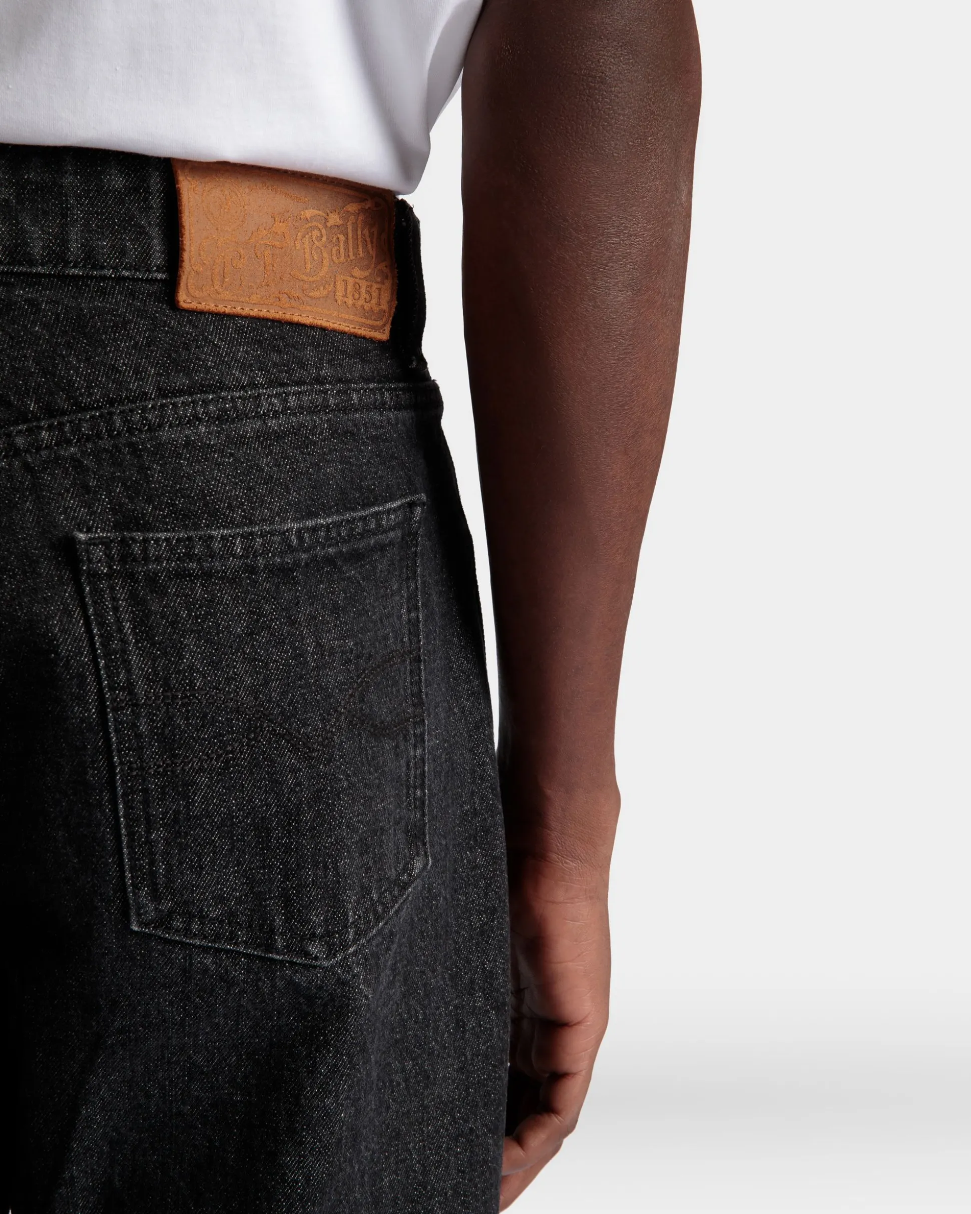 5-Pocket Pants In Grey Cotton