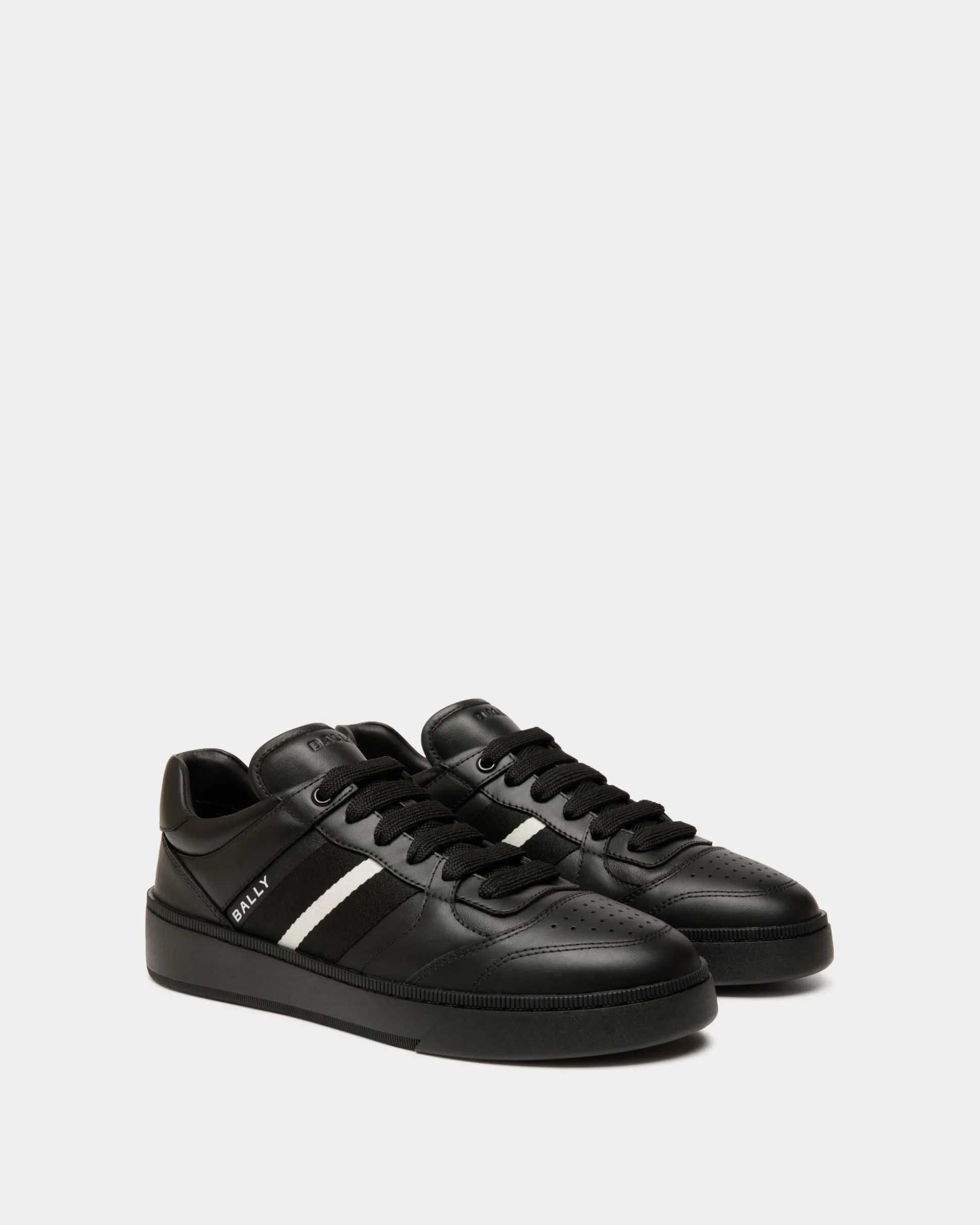 Raise Sneaker in Black Leather