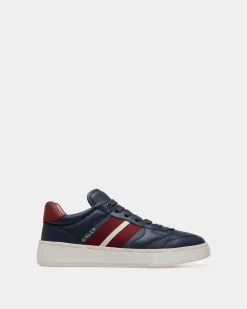 Raise Sneaker in Blue Leather