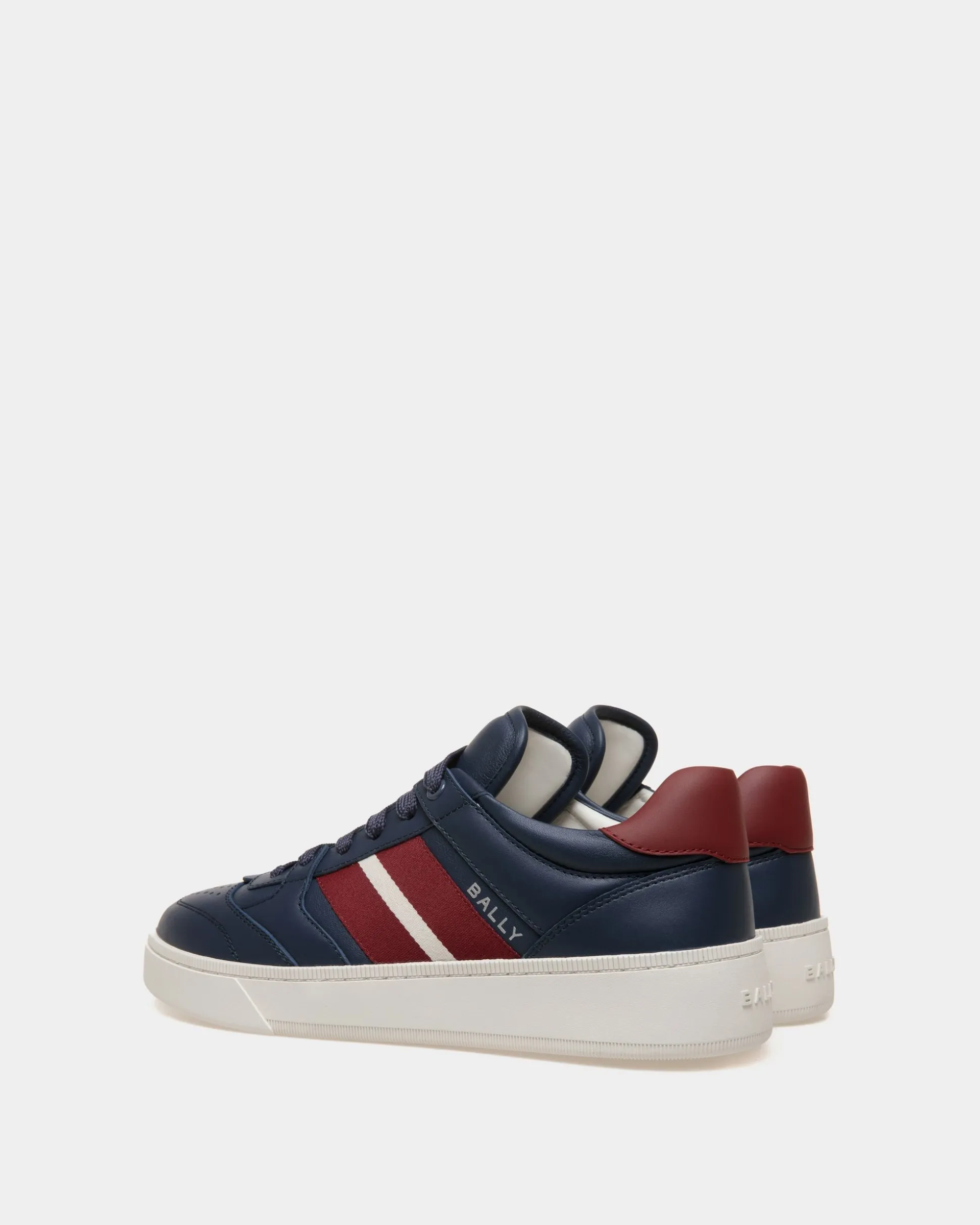 Raise Sneaker in Blue Leather