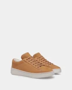 Raise Sneaker in Brown Nubuck Leather
