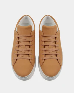 Raise Sneaker in Brown Nubuck Leather