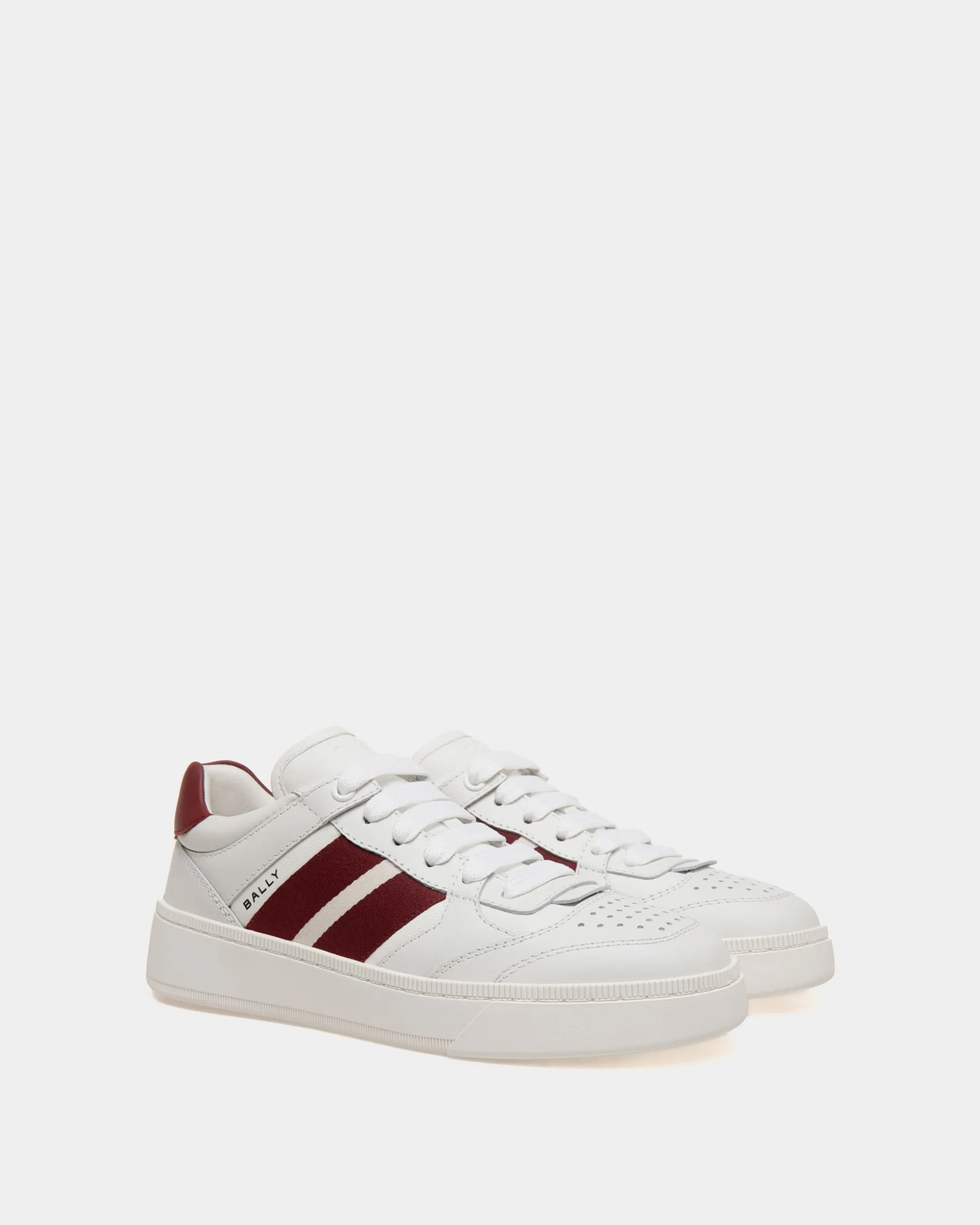 Raise Sneaker In White Leather