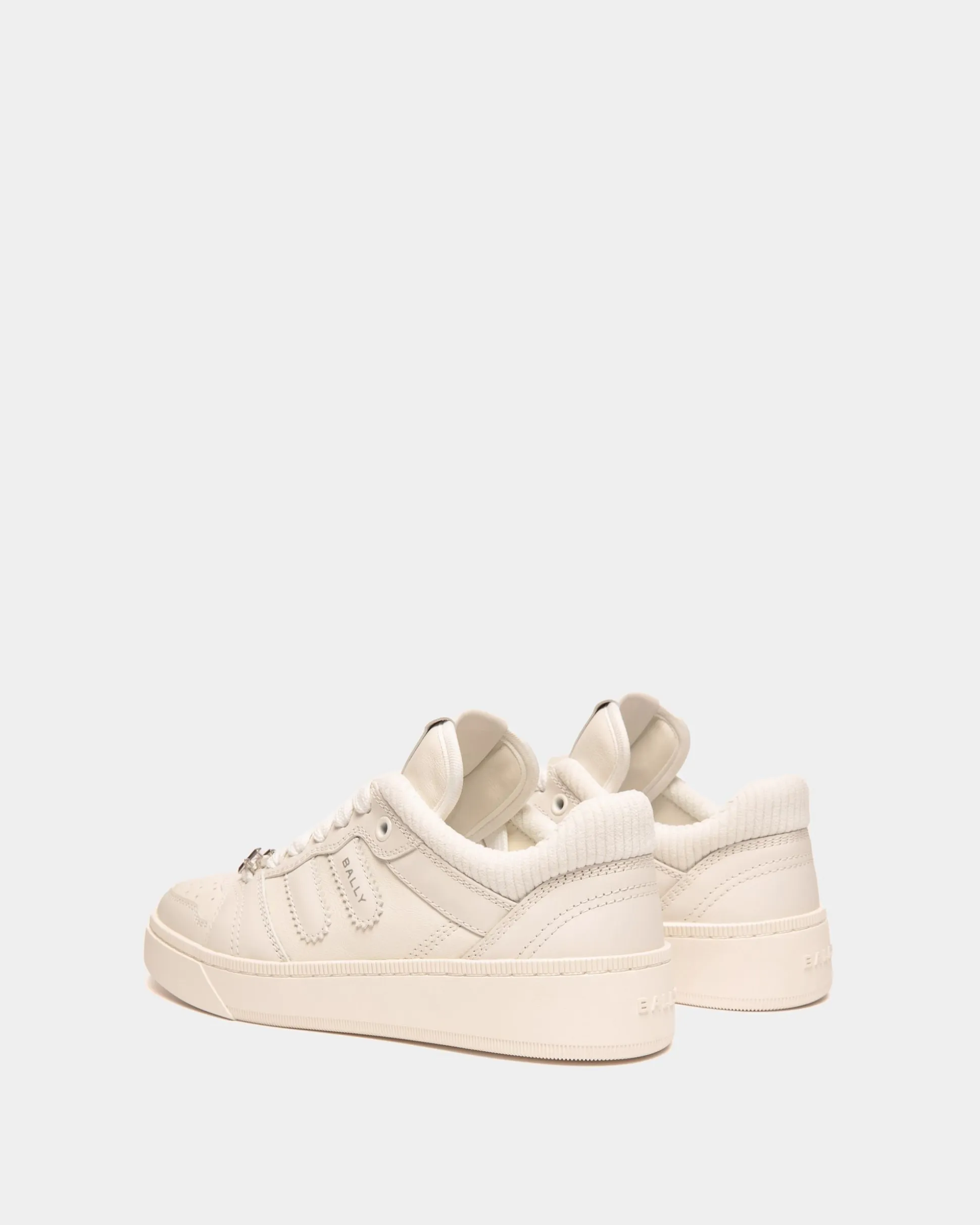 Raise Sneaker In White Leather