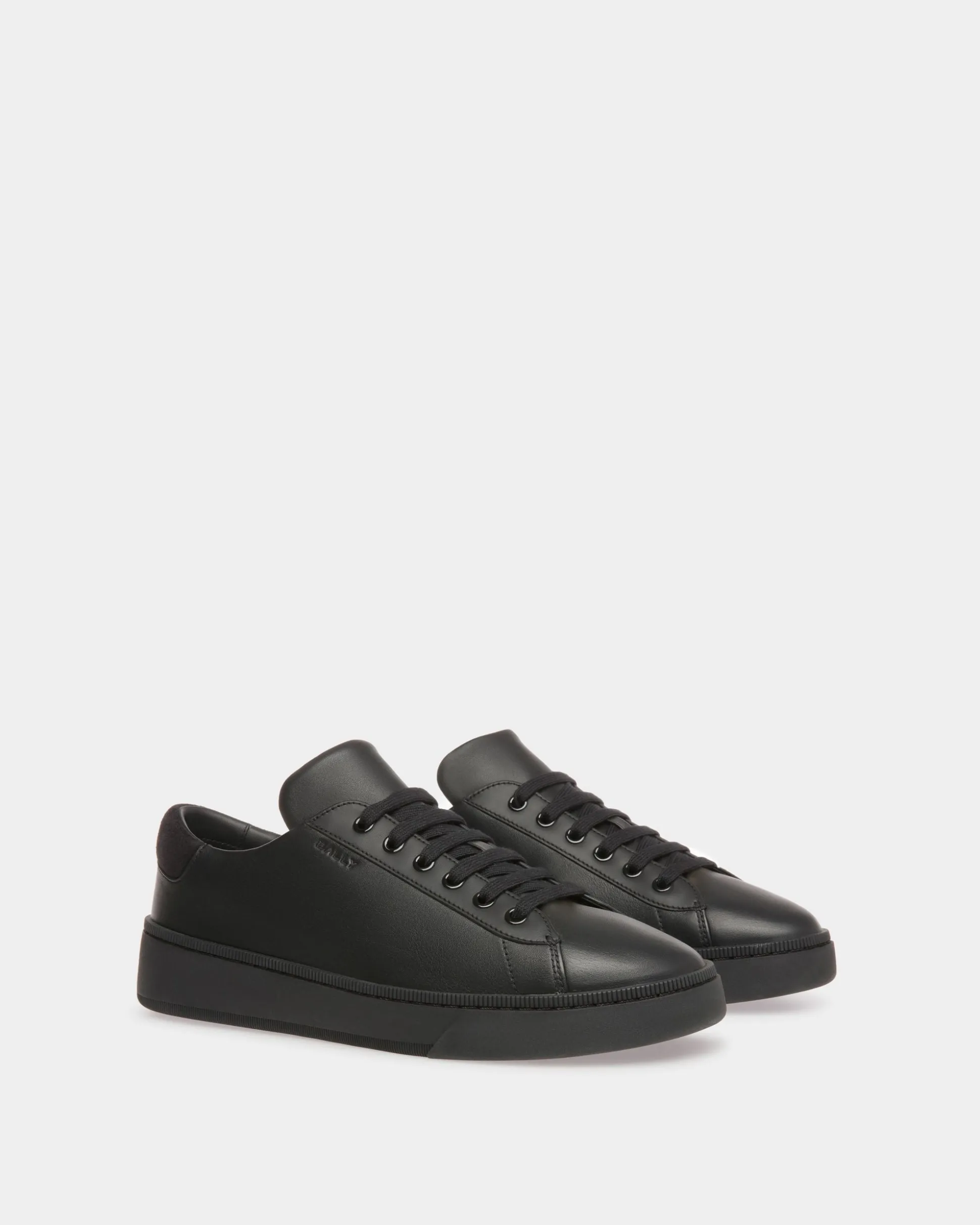 Raise Sneakers In Black Leather