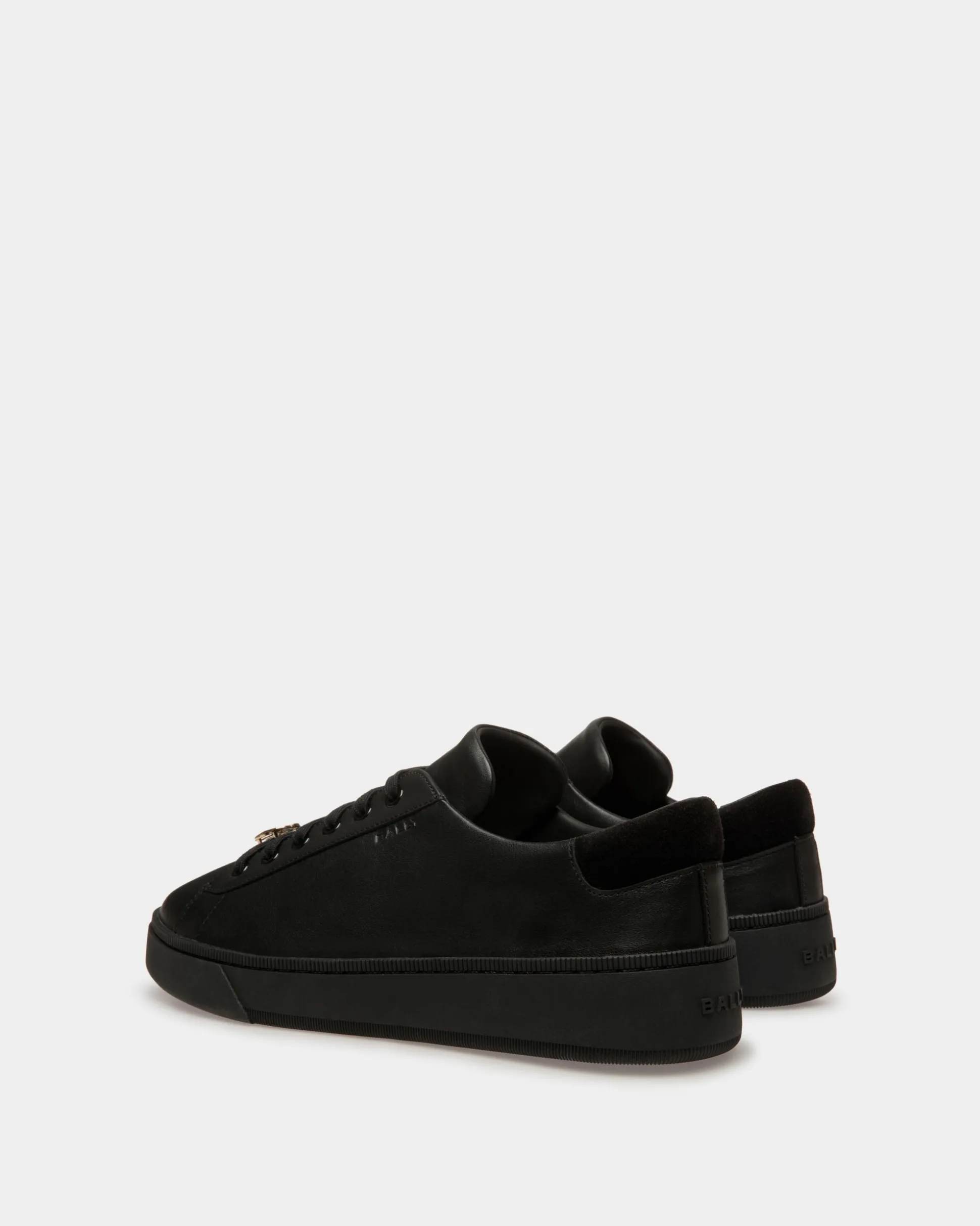 Raise Sneakers In Black Leather