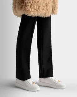 Raise Sneakers In White Leather