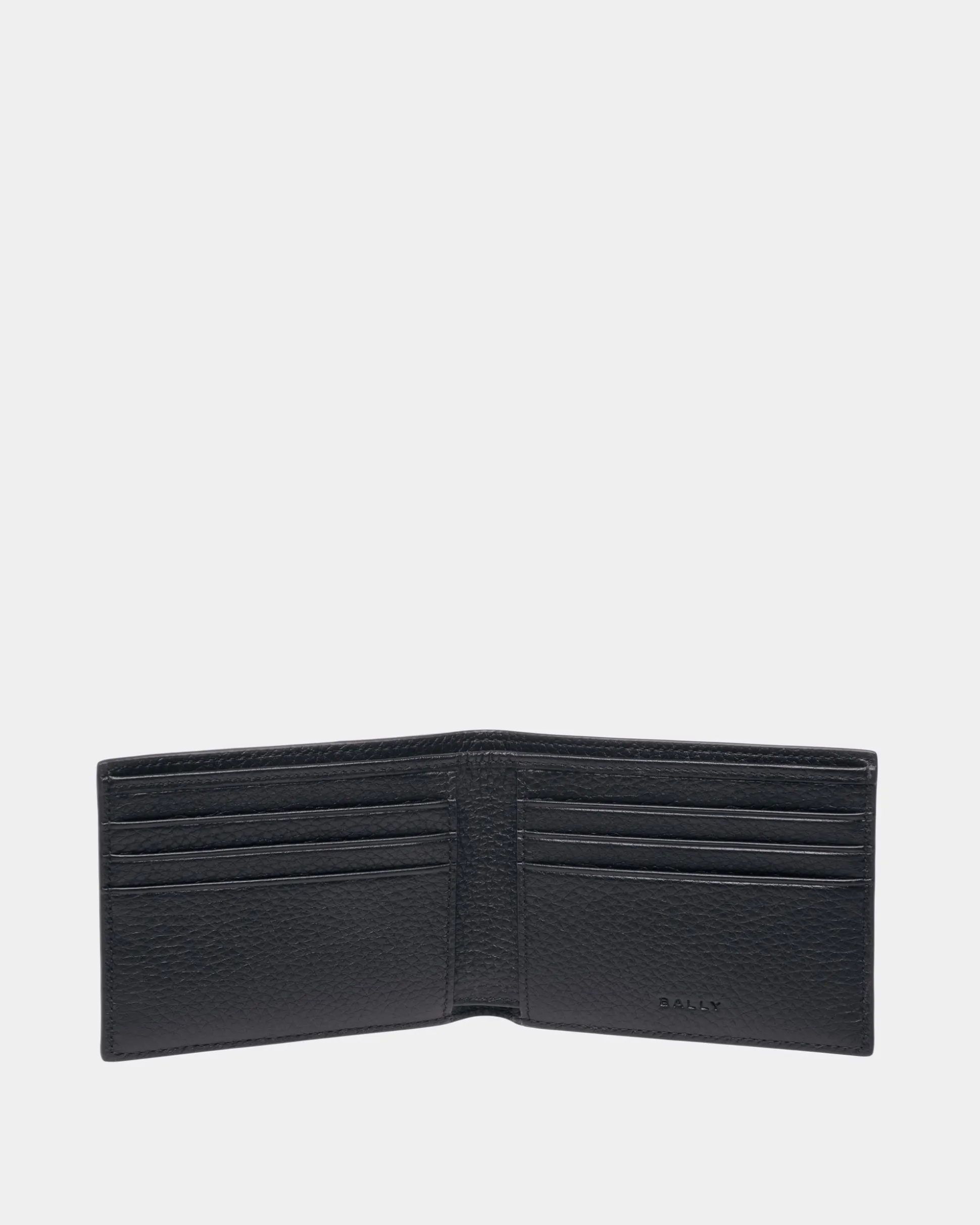 Ribbon Wallet In Midnight Leather