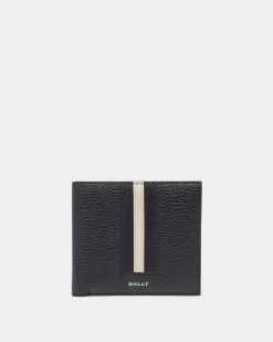 Ribbon Wallet In Midnight Leather