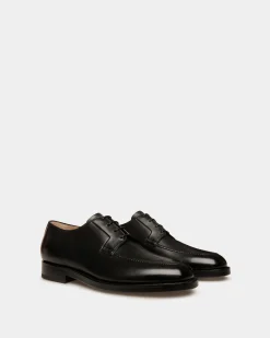Schoenen Derby In Black Leather