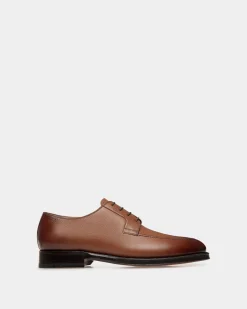 Schoenen Derby in Embossed Leather