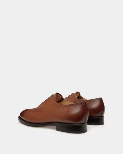 Schoenen Derby in Embossed Leather