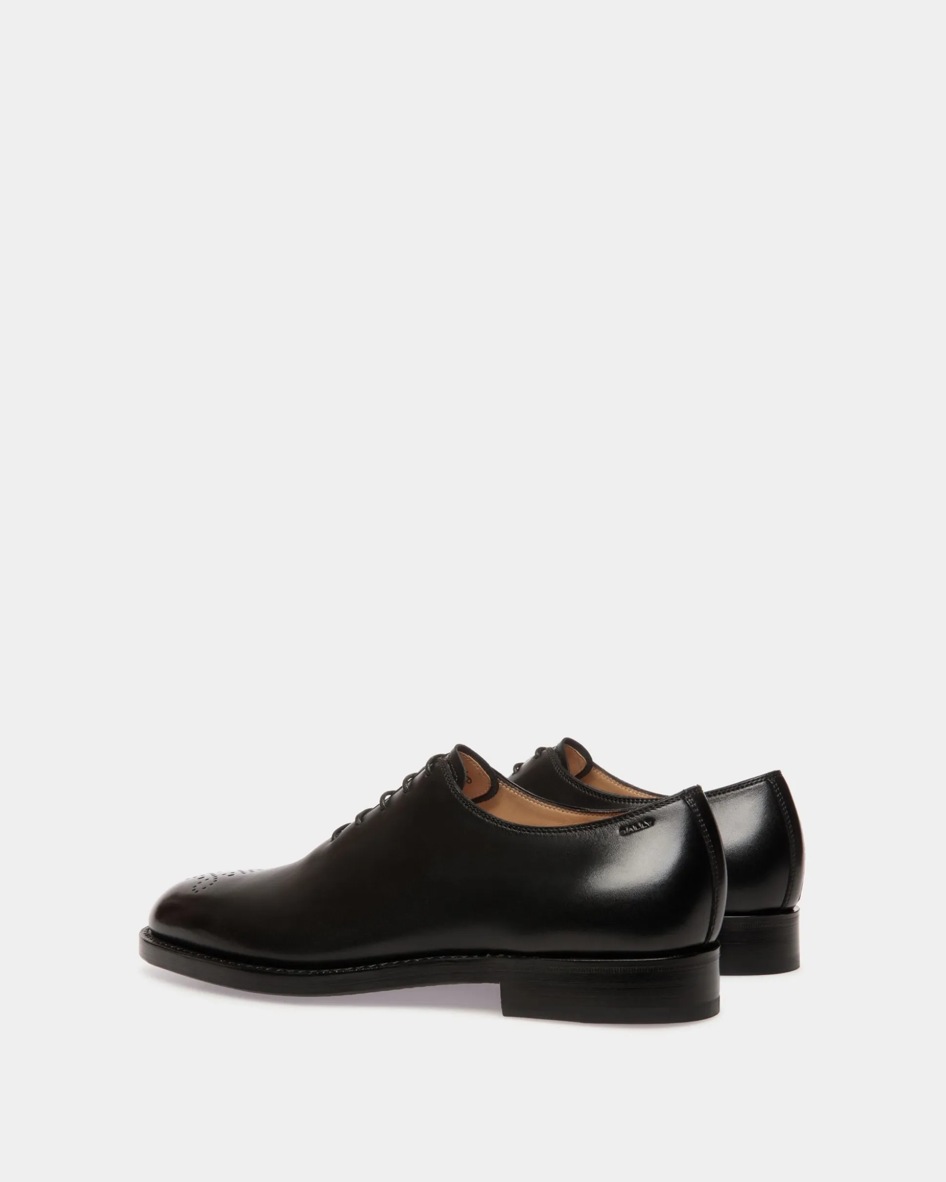 Schoenen Oxford In Black Leather
