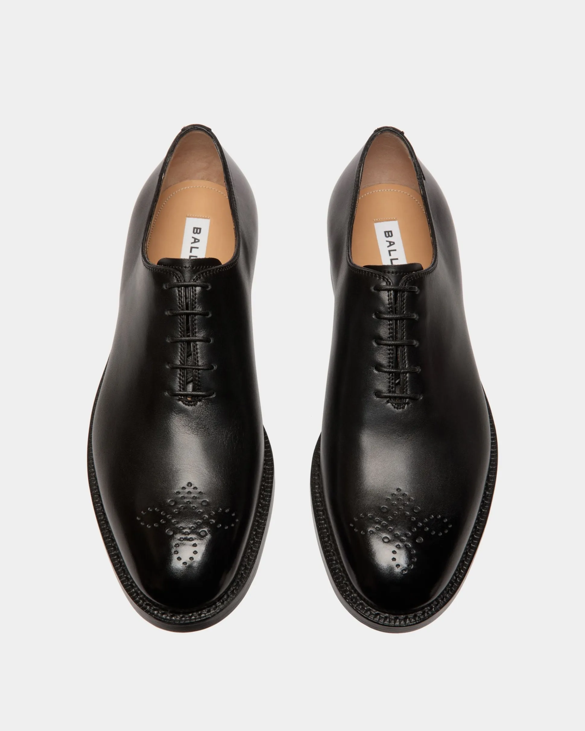 Schoenen Oxford In Black Leather