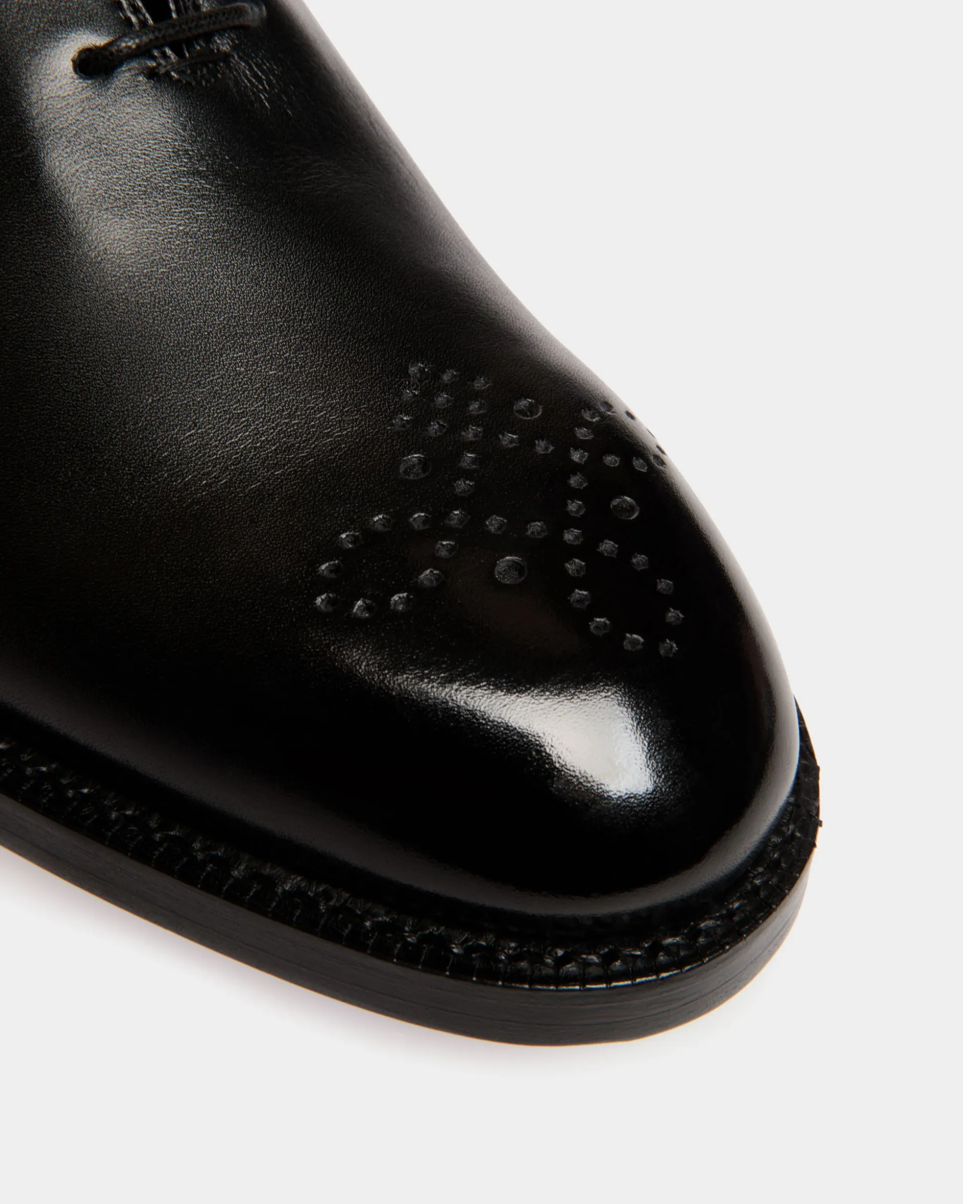 Schoenen Oxford In Black Leather