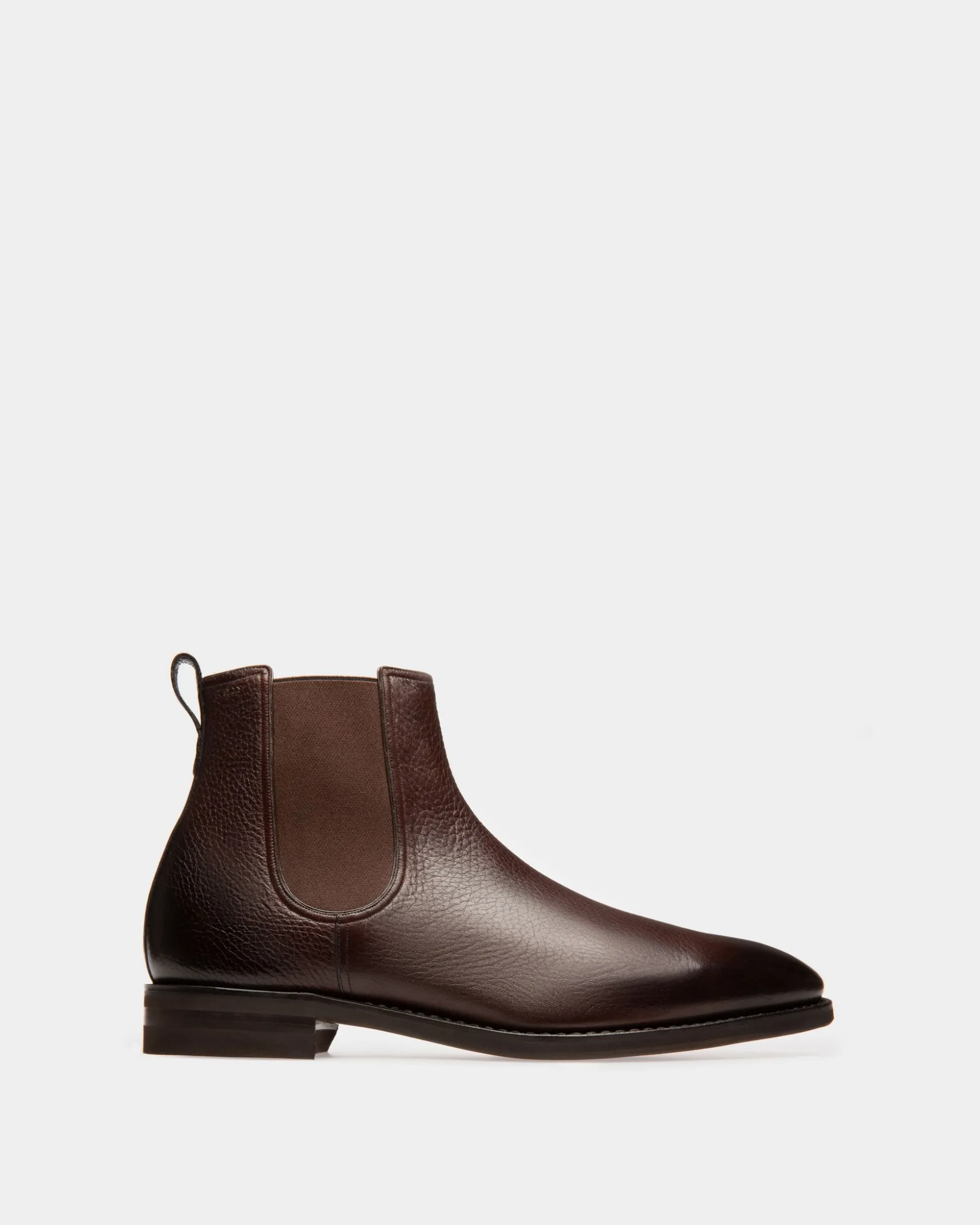 Scribe Novo Booties In Coffee Leather