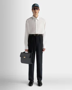 Shirt in White Cotton