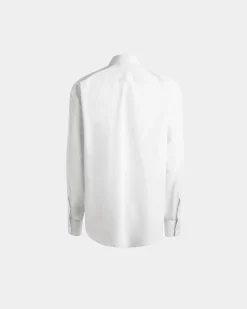 Shirt in White Cotton
