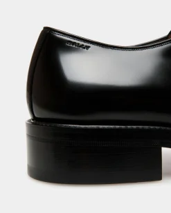 Sockel Derby In Black Leather