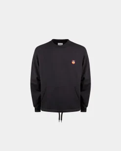 Sweatshirt in Navy Blue Cotton