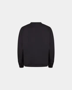 Sweatshirt in Navy Blue Cotton