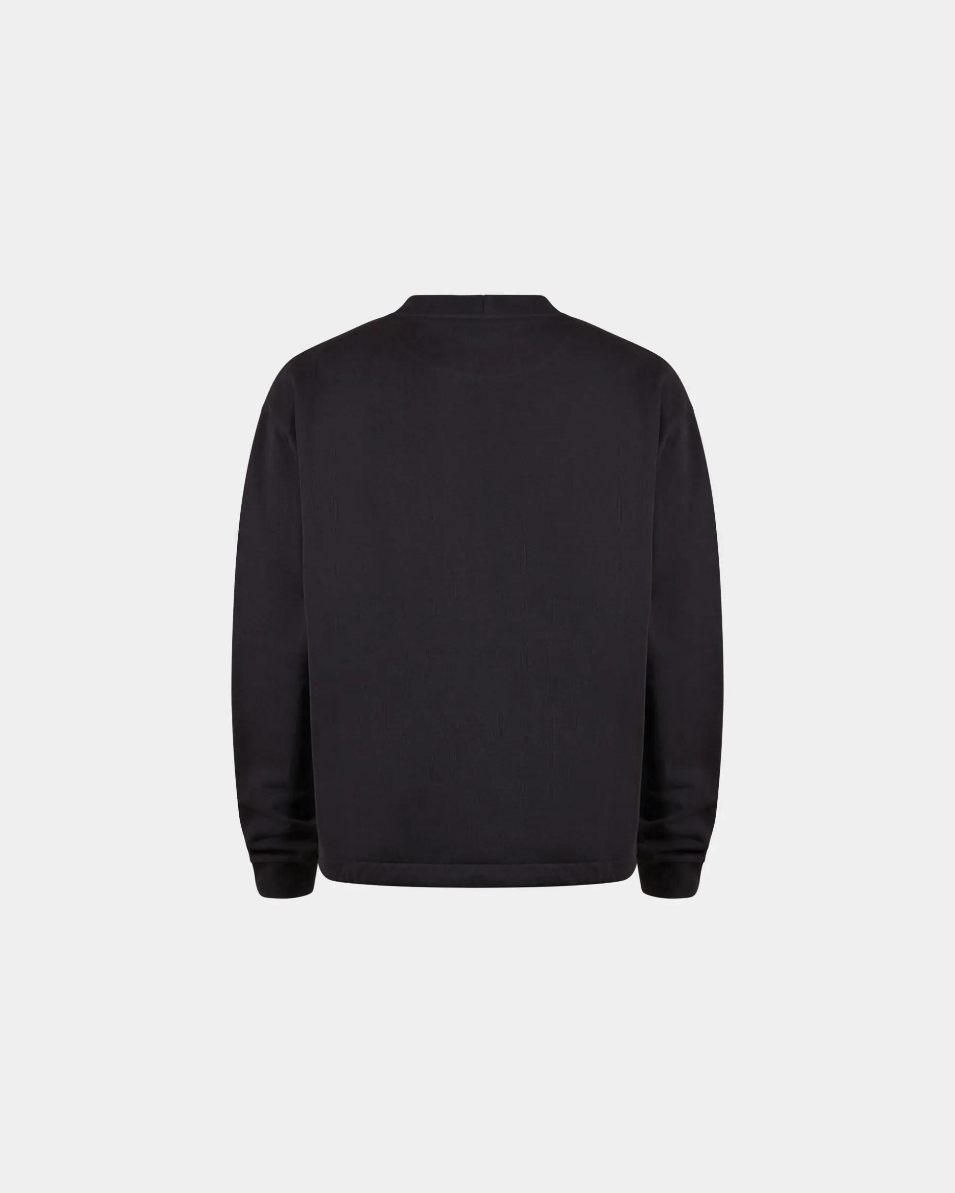 Sweatshirt in Navy Blue Cotton