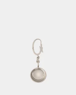 Swissness Earring In Silver Eco Brass