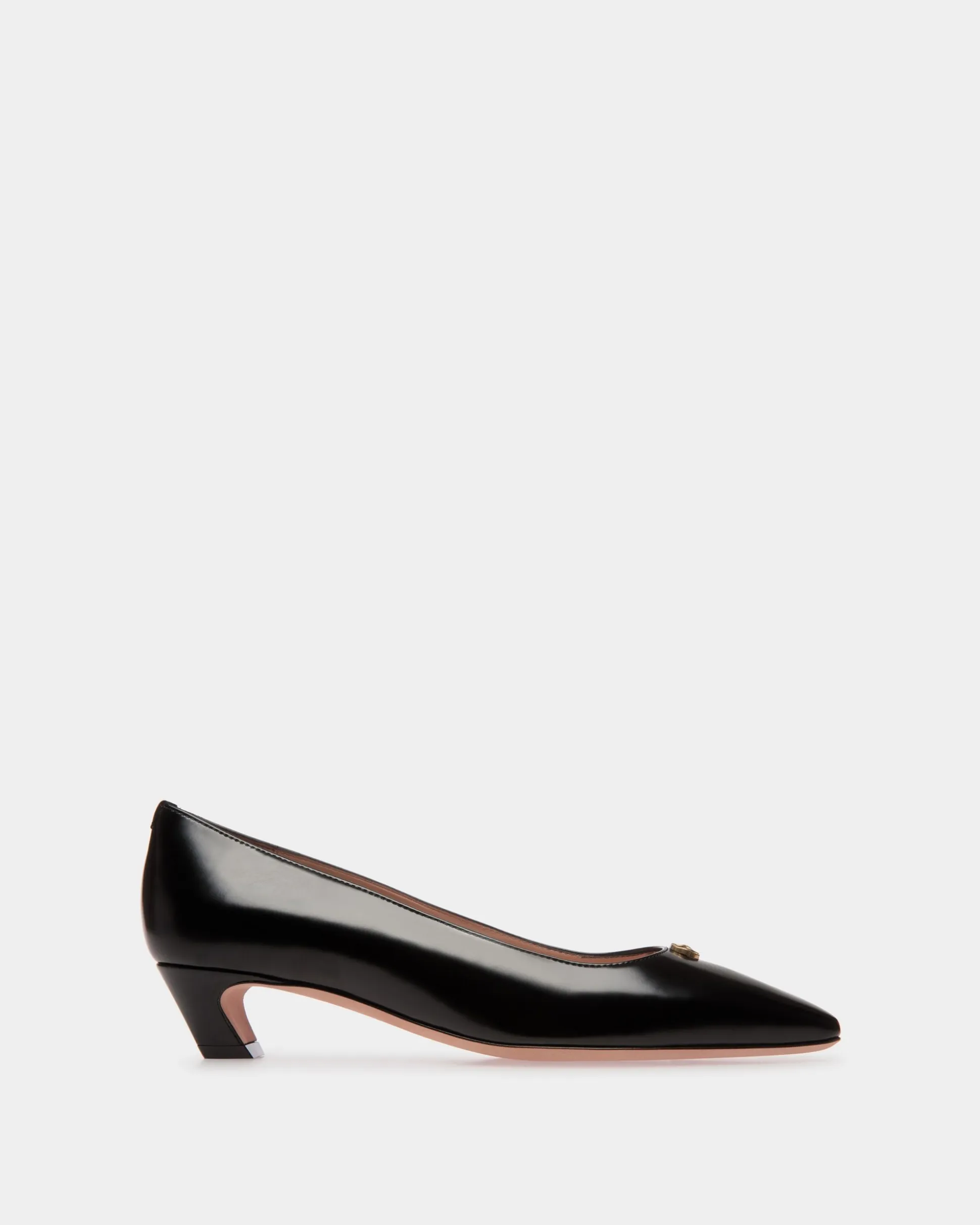 Sylt Pump In Black Leather