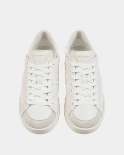 Tennis Sneaker In White Leather