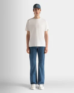 T-Shirt in White Cotton