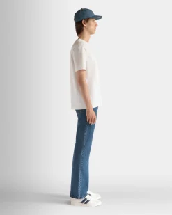 T-Shirt in White Cotton