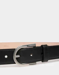 Udy 30mm Belt In Black Leather