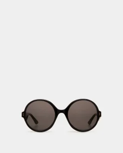 Ursula Sunglasses In Black Acetate