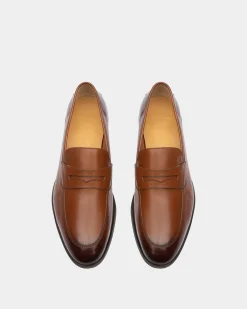Webb Leather Loafers In Brown