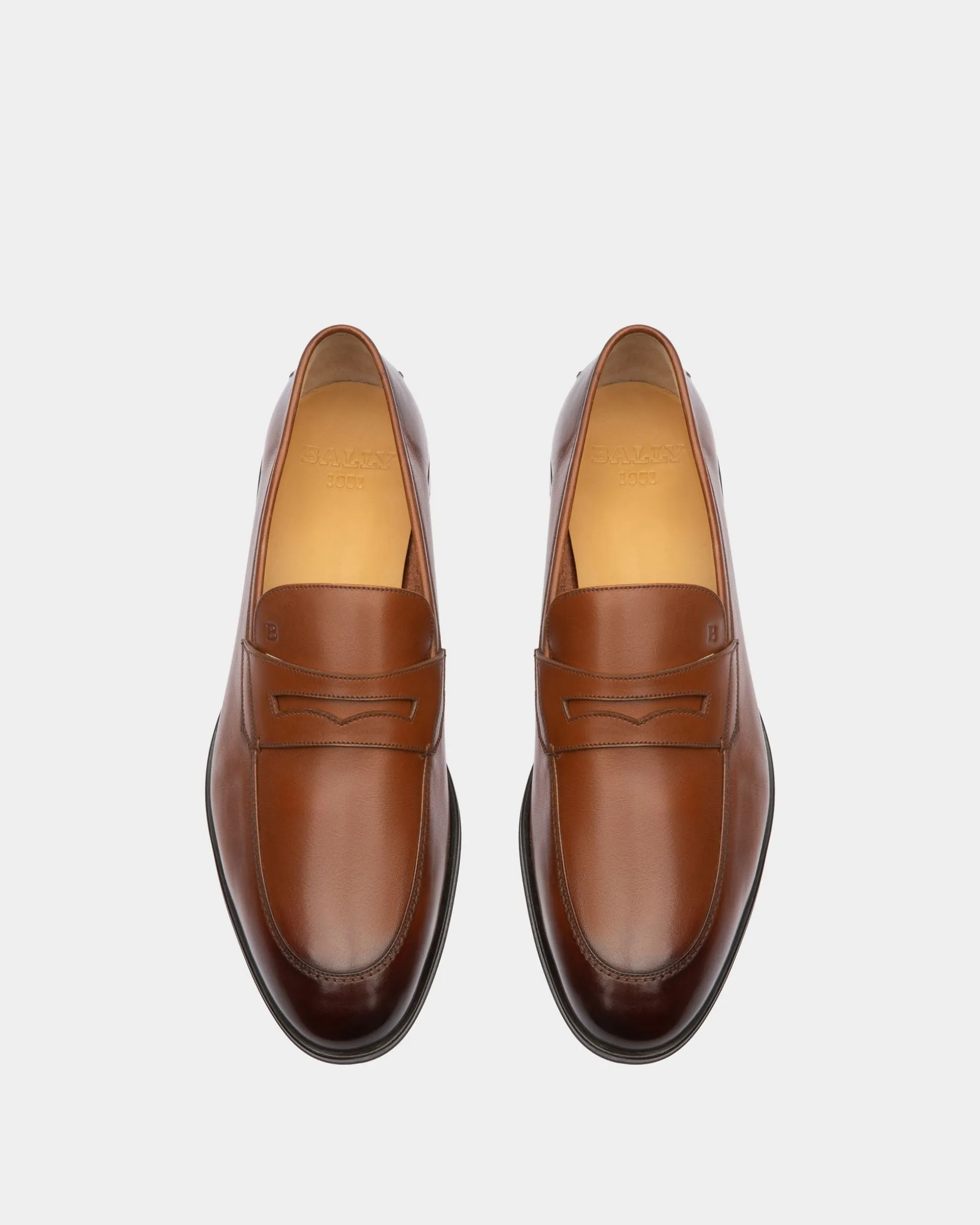 Webb Leather Loafers In Brown